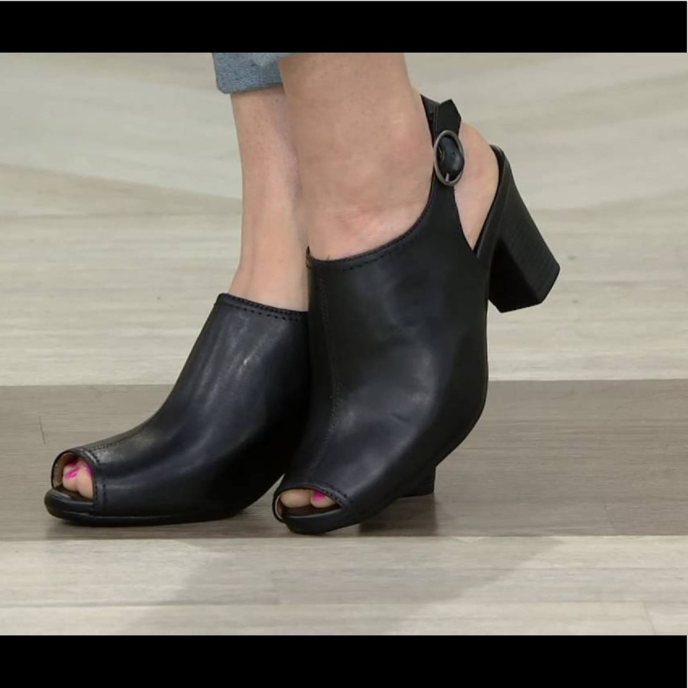Peep Toe Booties